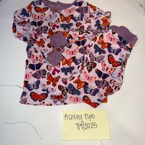 Little Sleepies Butterfly Pajama Set